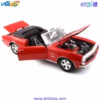 ماکت ماشین شورلت کامارو مدل Miniatura Chevrolet Camaro Ss 396 Convertible 1:18