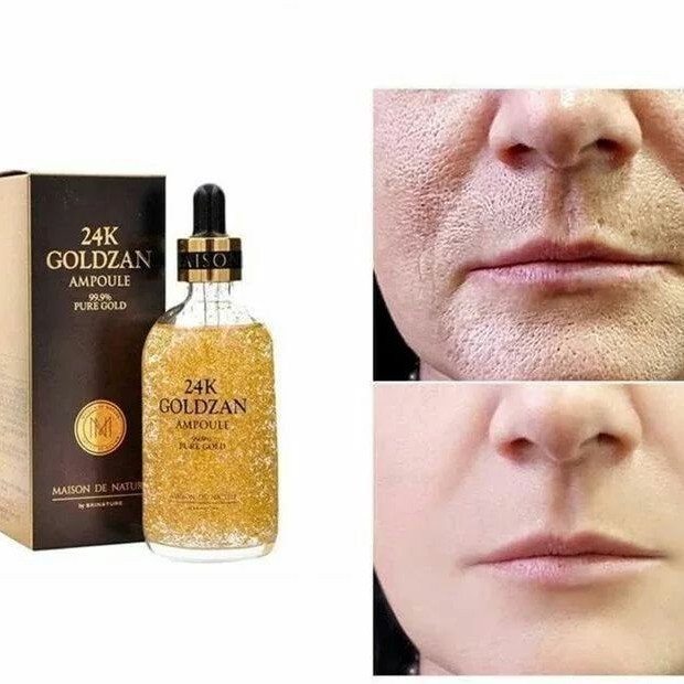 سرم طلای گلدزن