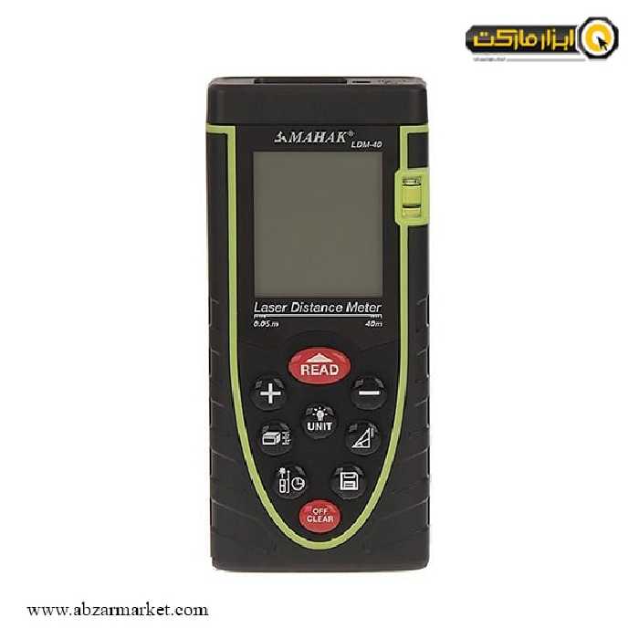 متر لیزری محک 40 متری مدل LDM-40
