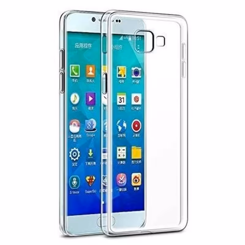 کاور سامسونگ samsung A8 2016 گارد قاب ژله ا A810 جلد محافظ شفاف galaxy a8 2016  قاب آ هشت جلد A810