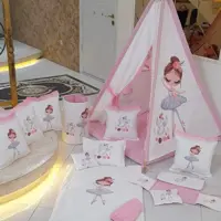 سیسمونی نوزاد چادر سرخ پوستی 