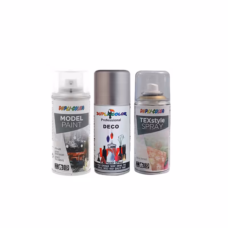 اسپری کیلر و اسپری رنگ پارچه طلایی و اسپری دکو نقره ای مدل TEX حجم 150 میلی لیتر مجموعه 2 عددی