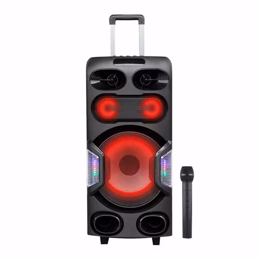 اسپیکر ترولی پرتابل تسکو TS 1910 با میکروفون