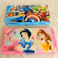 جامدادی مگنتی بزرگ طرح کاپیتان آمریکا و سفید برفی