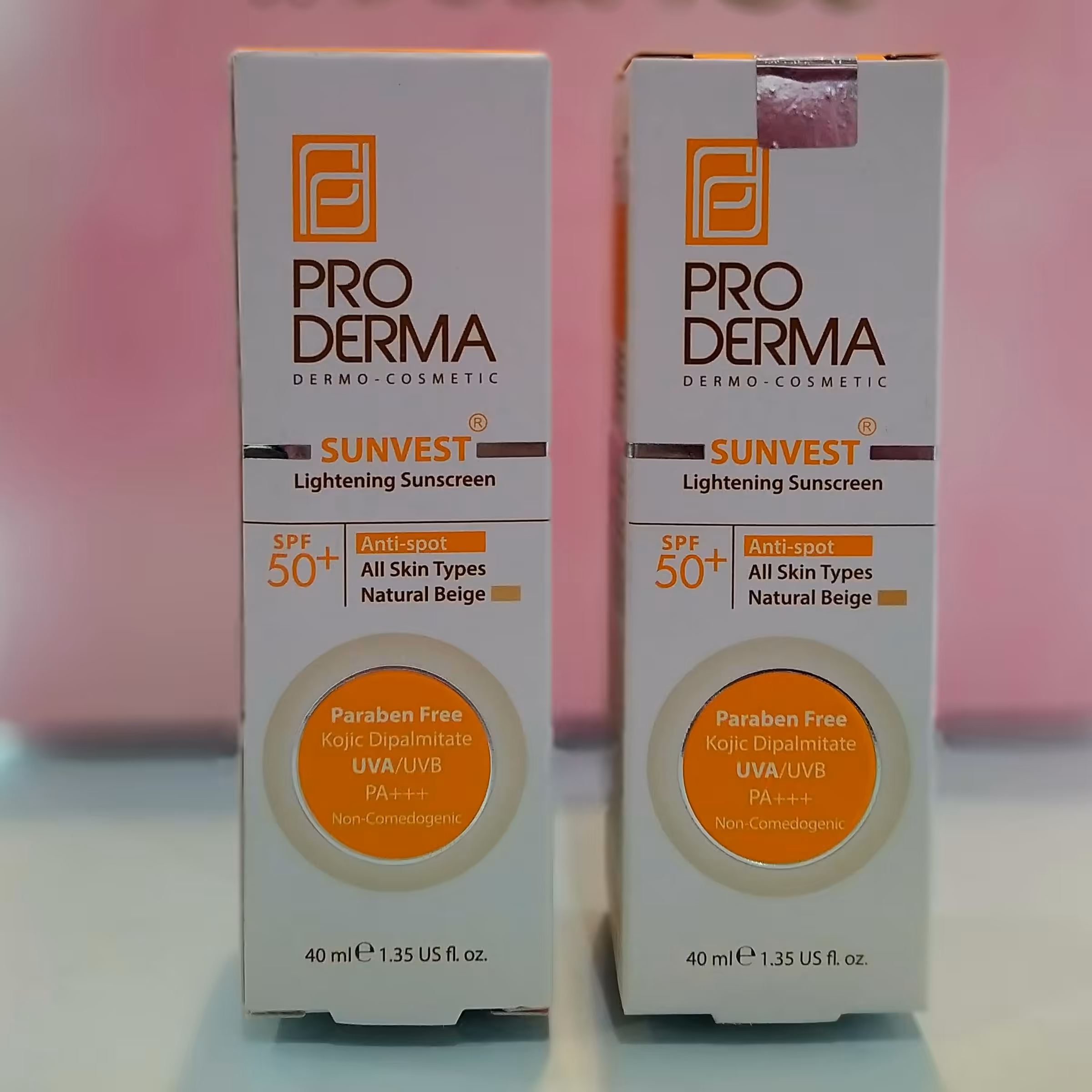 ضد افتاب PRODERMA