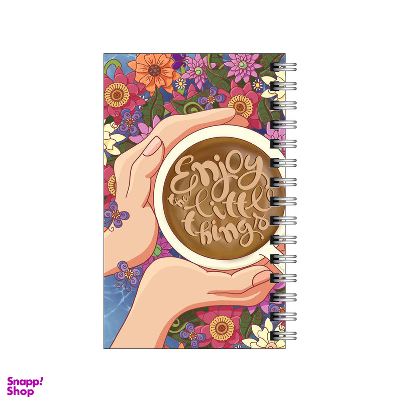 دفترچه یادداشت مدل to do list طرح زمان خوردن قهوه کد 1360376