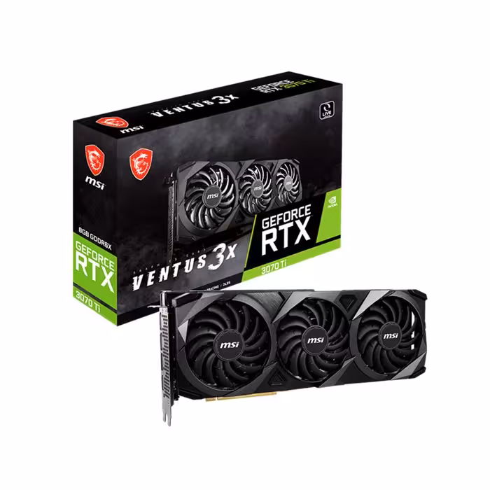 کارت گرافیک ام اس آی GeForce RTX 3070 Ti VENTUS 3X 8G