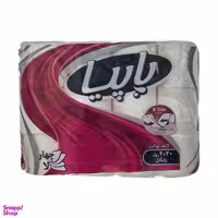 دستمال توالت پاپیا مدل 4 لایه بسته 24 عددی