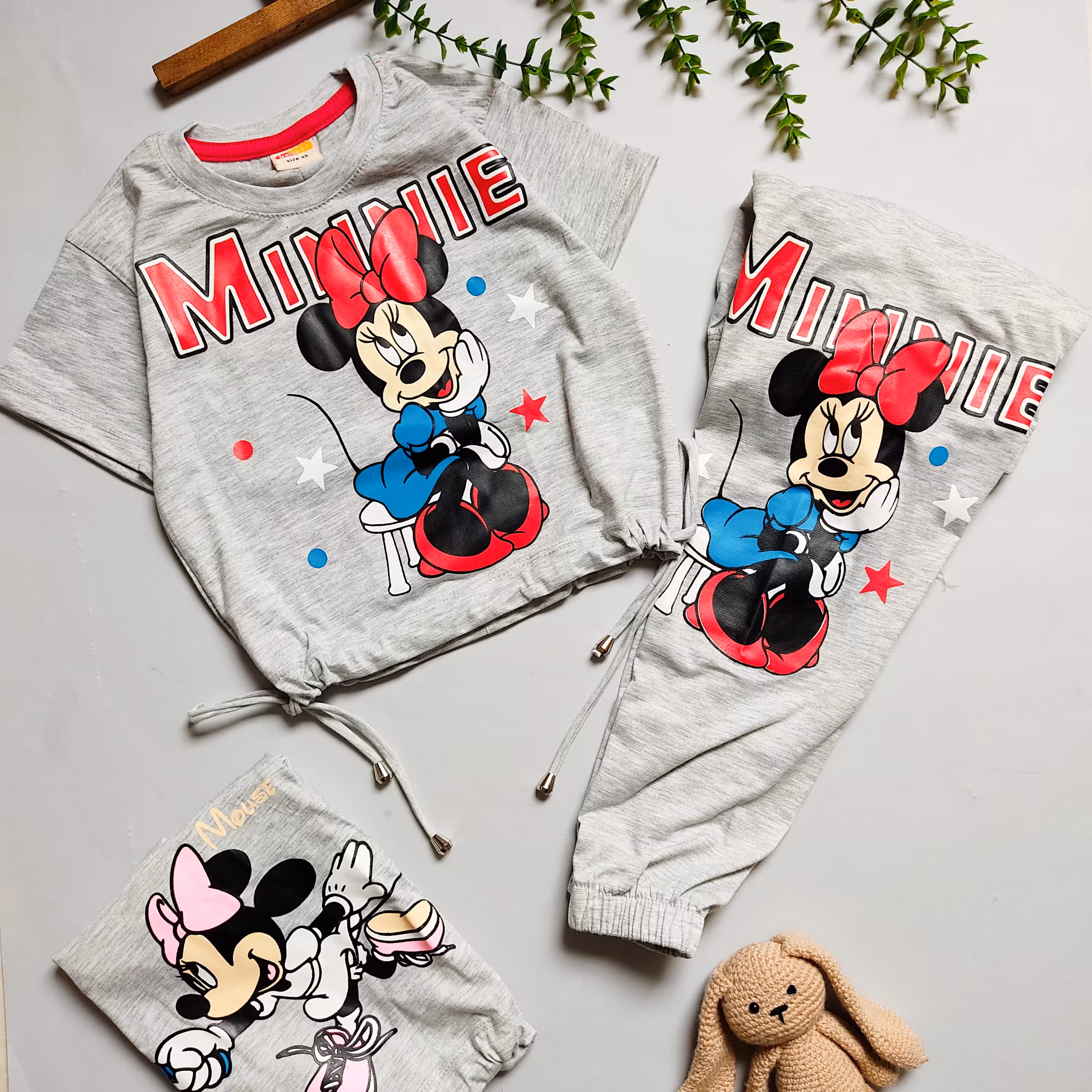 کراپ شلوار دخترانه مینی موس