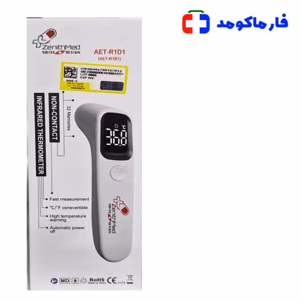 تب سنج دیجیتالی زنیت مد مدل AET-R1D1