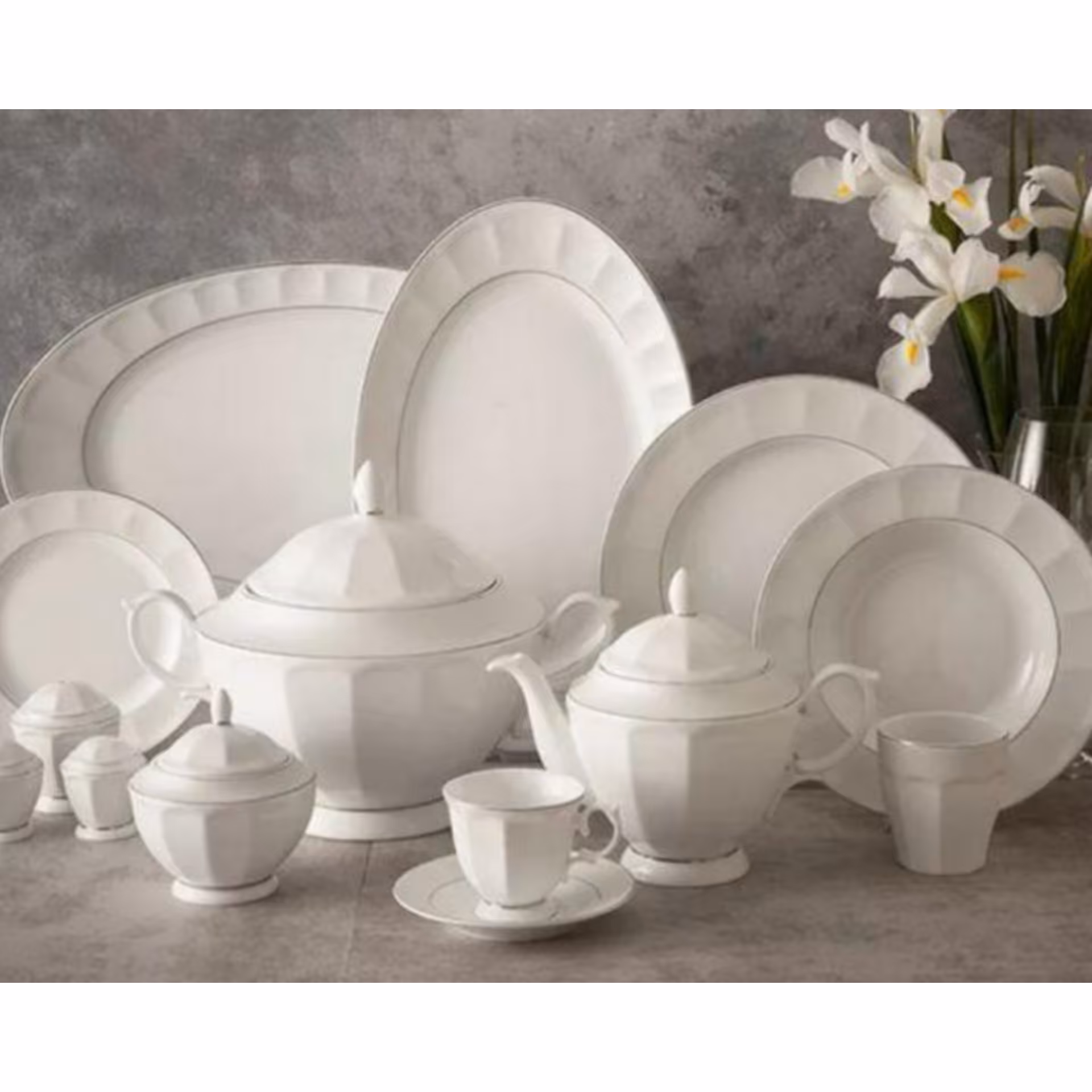 چینی زرین مدل دلسا نئو کلاسیک