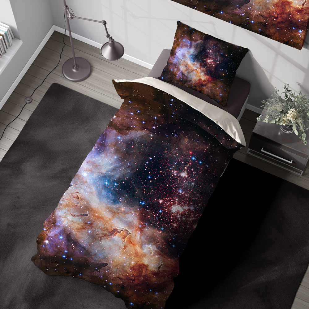 روتختی طرح آسمان پر ستاره‌ی کهکشان BAs-1528