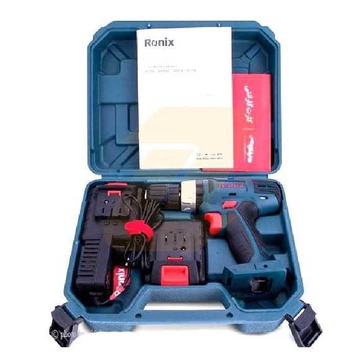 دریل پیچ گوشتی شارژی رونیکس مدل 8014 ا Ronix 8014 Cordless screw driver