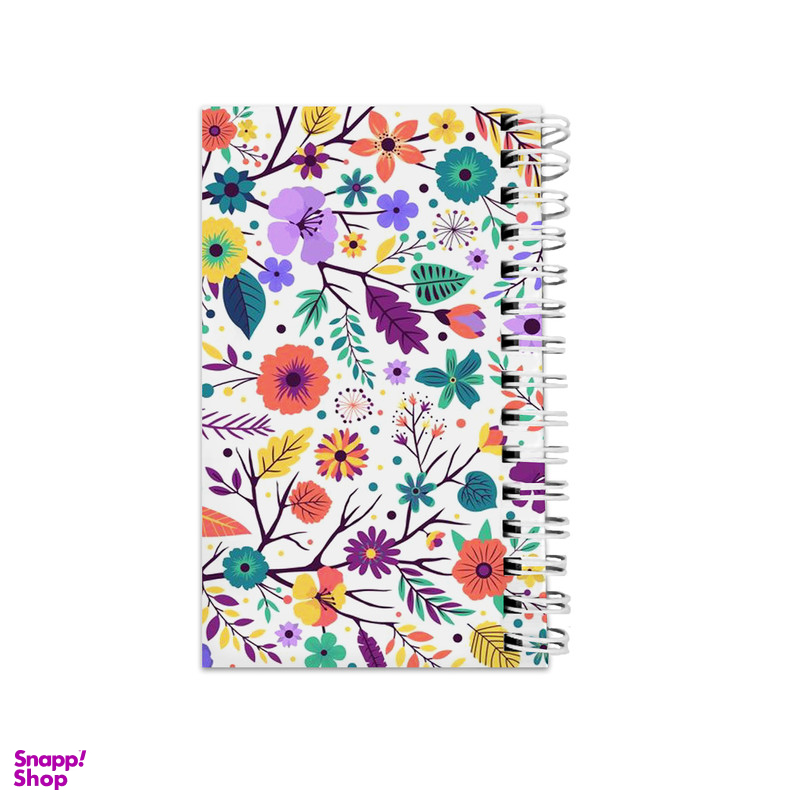 دفترچه یادداشت ۶۴ برگ مدل to do list طرح گل گلی کد 2710852