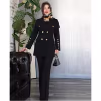 کت وشلوار سوگل کرپ مازراتی درجه یک لوکس 