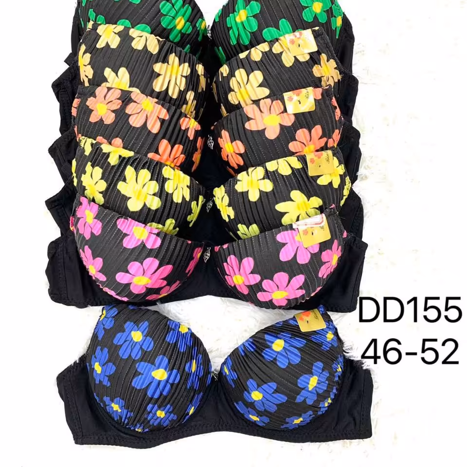 سوتین اسفنجی جک دار طرح گل