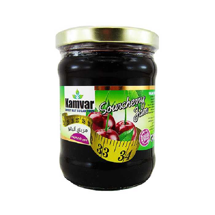 مربای بدون شکر افزوده کامور KAMVAR