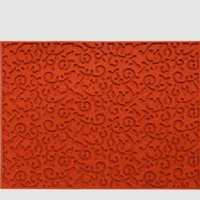 ورق تکسچر طرح شاخ و برگ حدودا 25 در 18 سانت