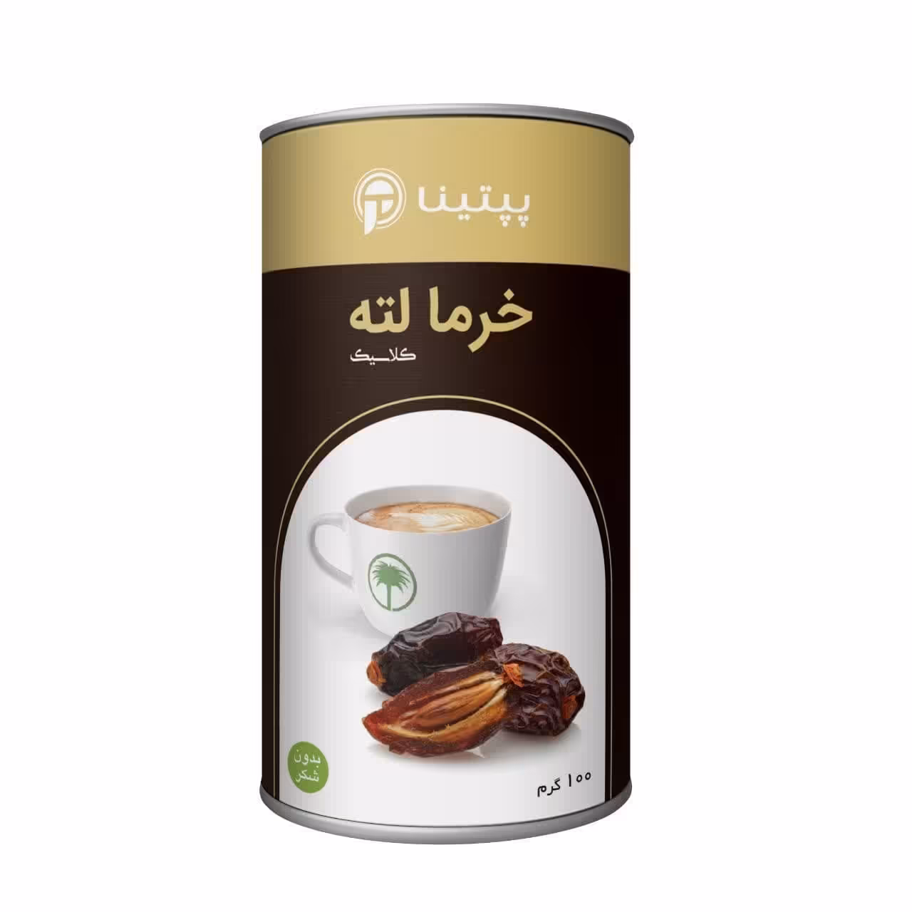 خرما لته کلاسیک پپتینا قوطی 100 گرمی