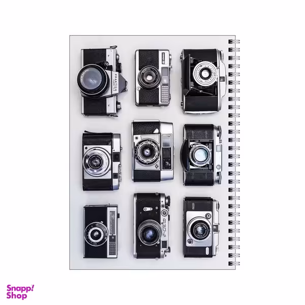 دفتر مشق 100 برگ بامبیلیپ طرح دوربین عکاسی کد 4747448