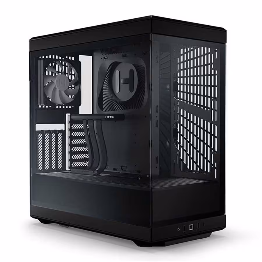 قیمت و خرید کیس کامپیوتر هایت مدل Y40 Pitch Black | یاس ارتباط