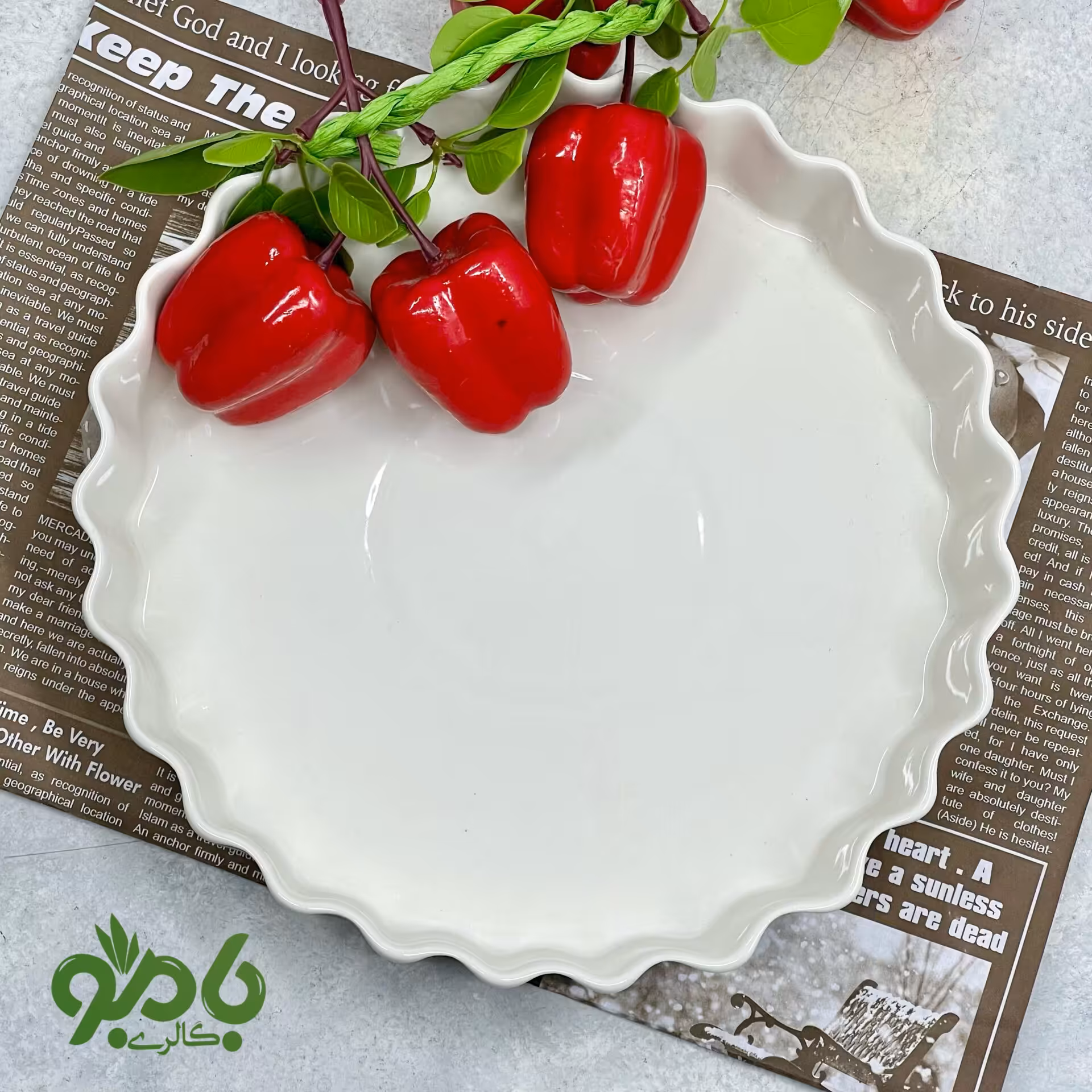 ظرف تارت گرد