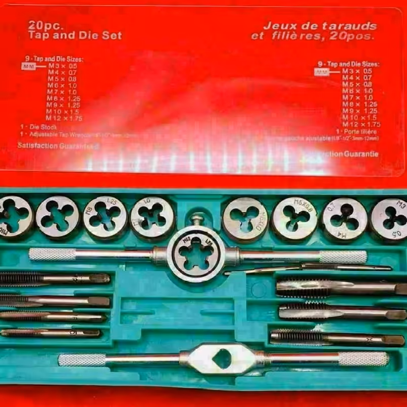 ست حدیده و قلاویز 20 پارچه 