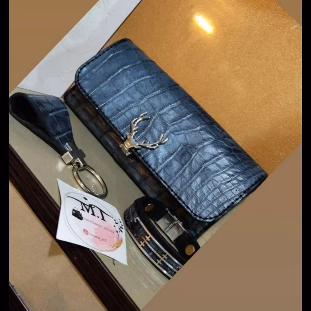 کیف پول چرم دست دوز 