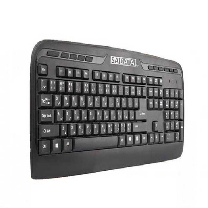 کیبورد USB سادیتا مدل SK-1500SADATA SK-1500 USB Wired Keyboard