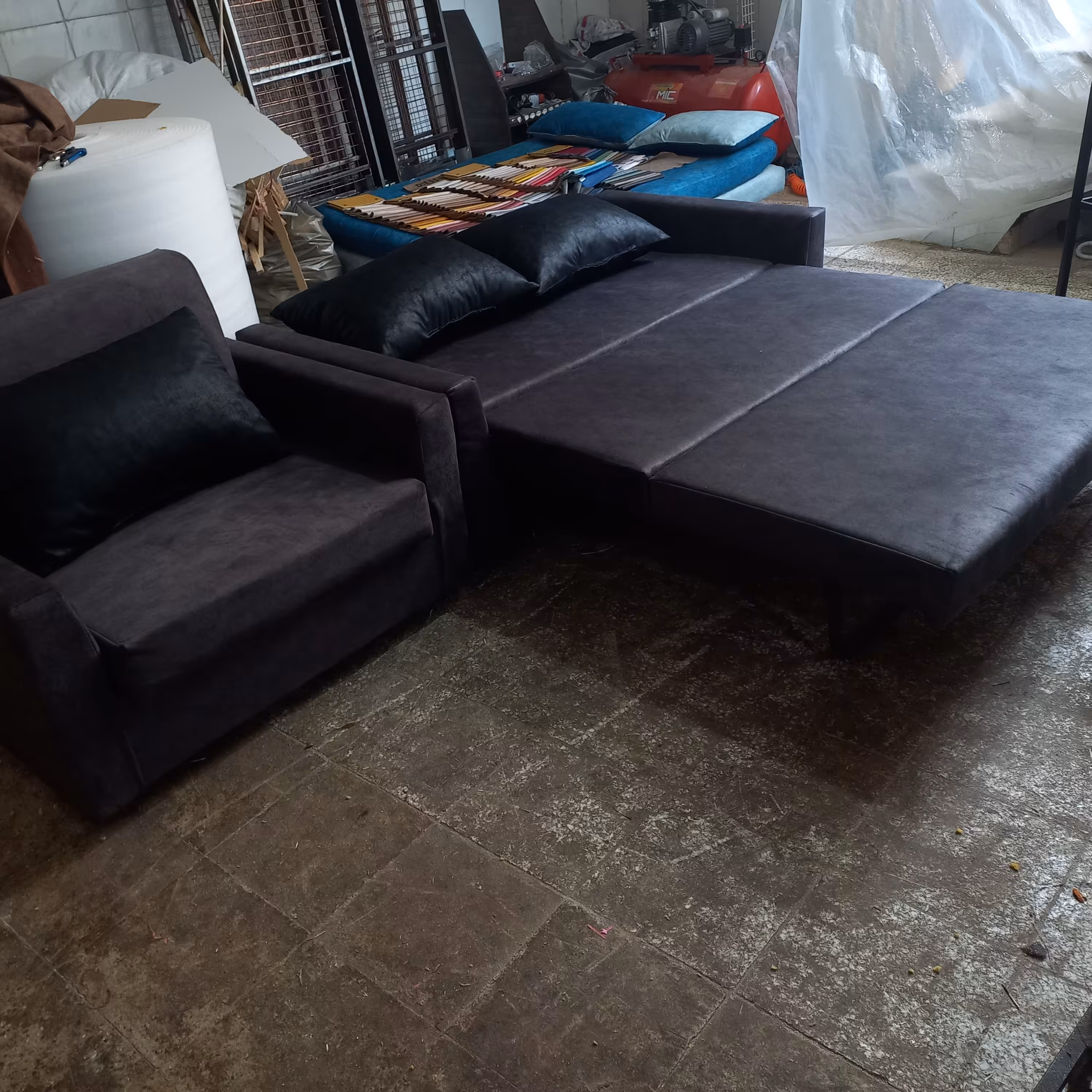 تخت خواب شو کم جا راحتی