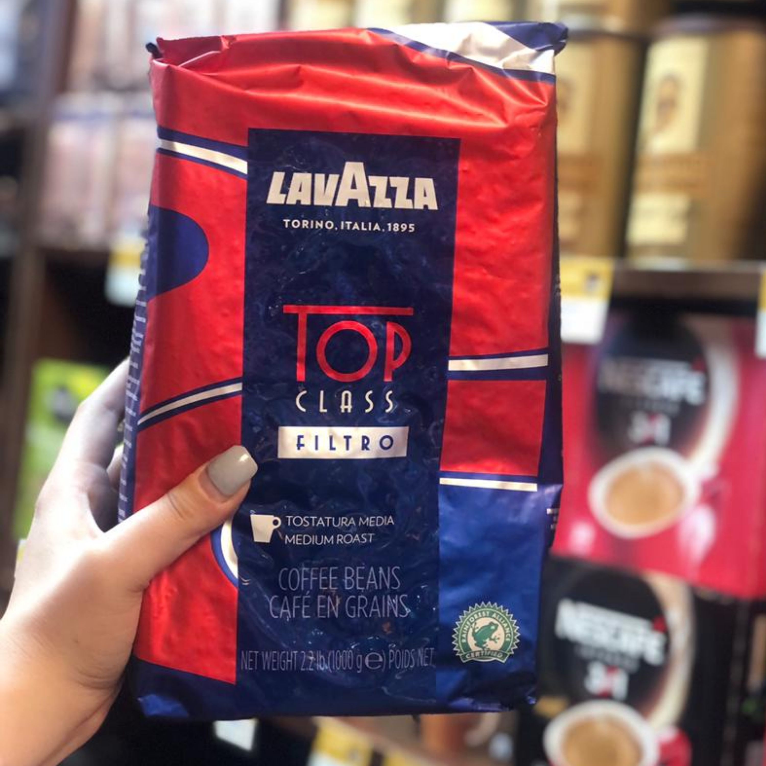 قهوه لاواتزا تاپ کلاس فیلترو LAVAZZA TPO CLASS