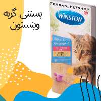 بستنی گربه وینستون بسته 8 عددی ( طعم ماهی سالمون و مرغ ) 