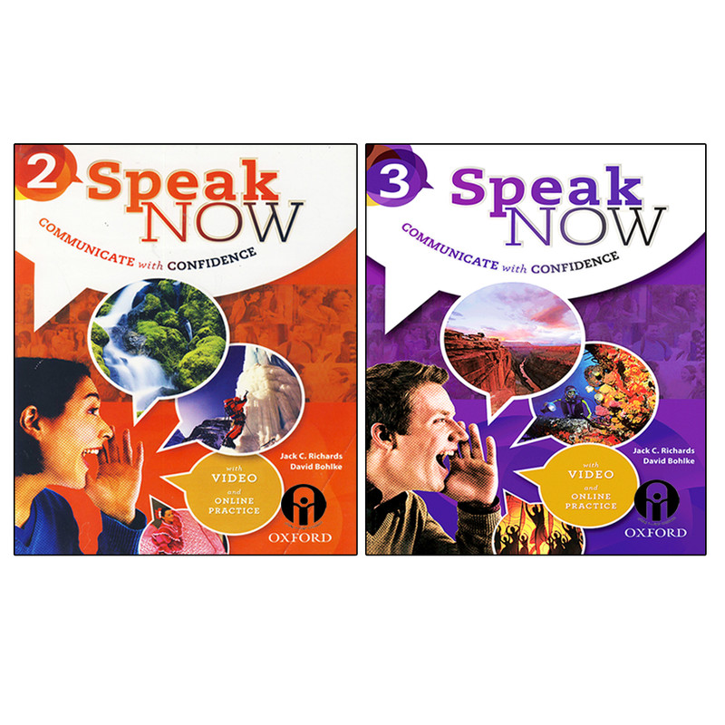 کتاب Speak Now اثر Jack C Richards And David Bohlke انتشارات الوندپویان جلد 2 و 3