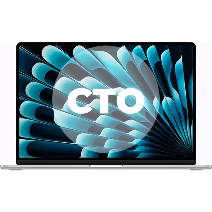 مک بوک ایر 15 اینچ M2 کاستوم پردازنده 8core - 10core حافظه رم 8 گیگابایت هارد 2 ترابایت نقره ای Z18P000P9 - Hiapple.ir