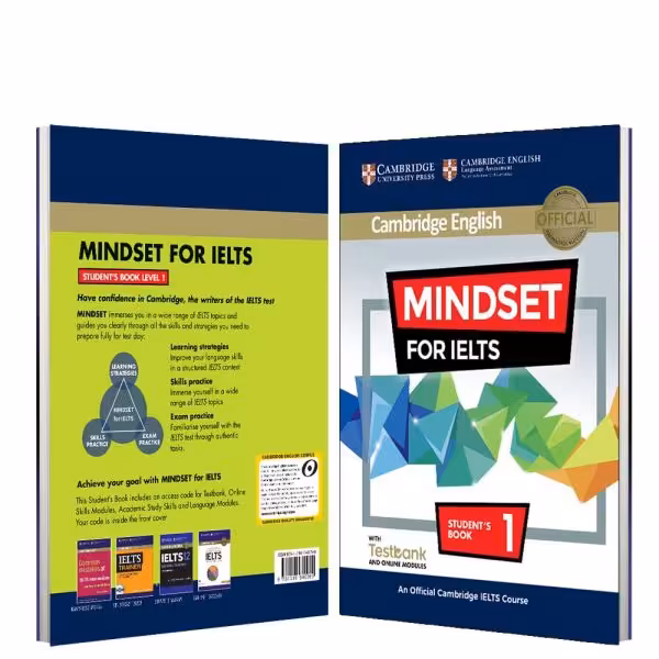 کتاب Mindset For IELTS 1  به همراه CD رحلی