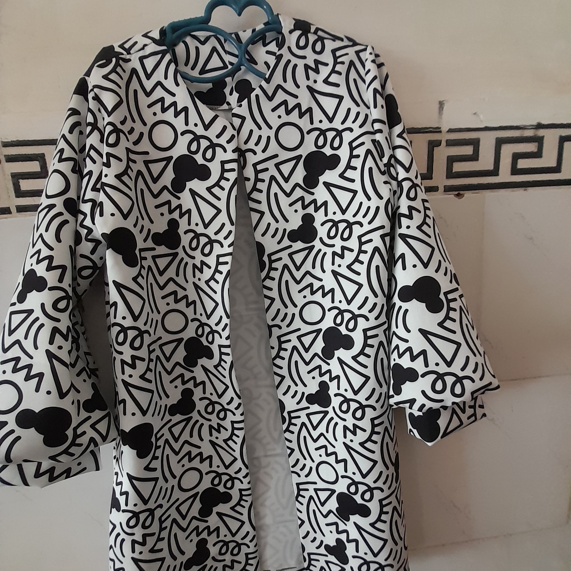 مانتو طرح دار 