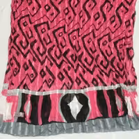 شال چروک طرح دار