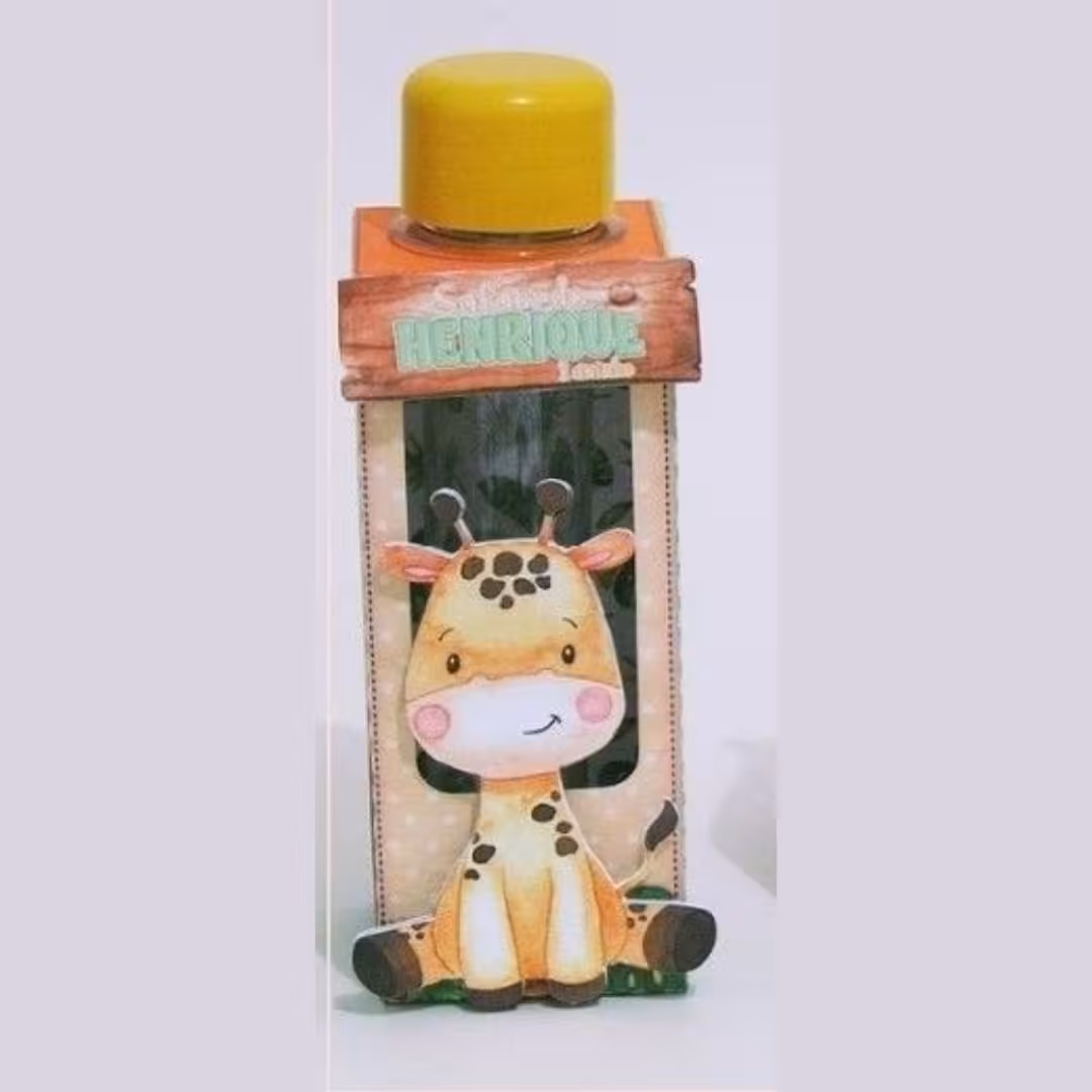 ست 6 عددی جعبه های نگهدارنده لوله اسمارتیز تم حیوانات جنگل