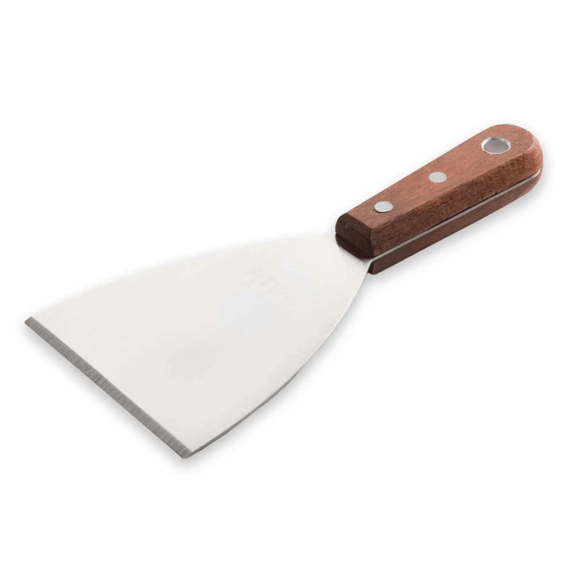 کاردک استیل دسته چوبی سایز 8