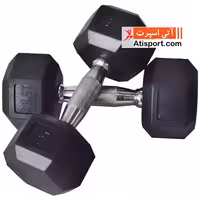 دمبل بدنسازی شش ضلعی 5 کیلوگرمی