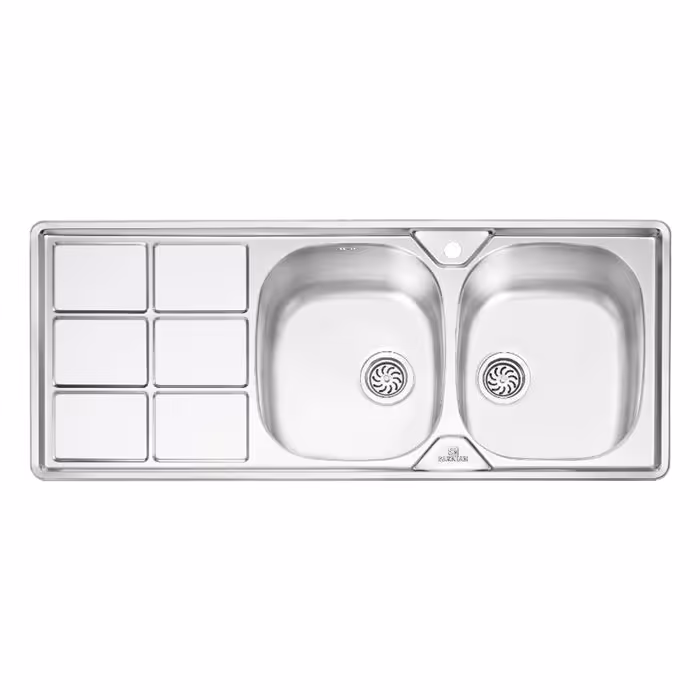 سینک پرنیان استیل مدل PS1224 توکار