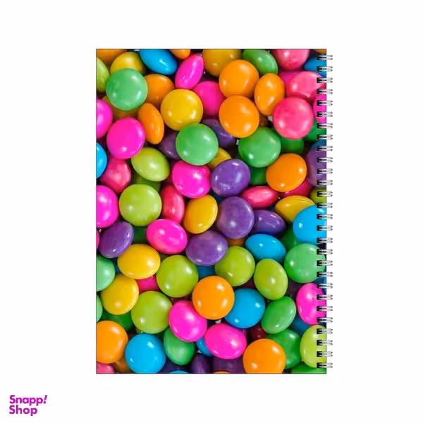 دفتر مشق 80 برگ بامبیلیپ طرح اسمارتیز رنگی رنگی کد 3671329