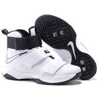 کتانی نایک لبرون10 مخصوص بسکتبال basketball shoes nike zoom lebron soldier 10 white black