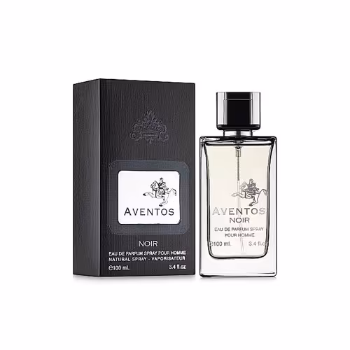 عطر ادکلن مردانه کرید اونتوس فراگرنس ورد مدل اونتوس نویر (Fragrance World Creed Aventus)