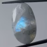 سنگ ماه یا مون استون یا لابرادوریت سفید معدنی                       