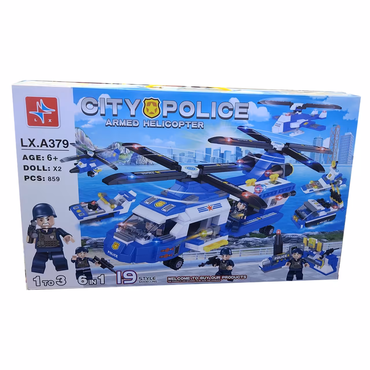 ساختنی ال ایکس مدل Police کد 379