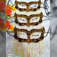 برقع گلابتون آویز دار 
