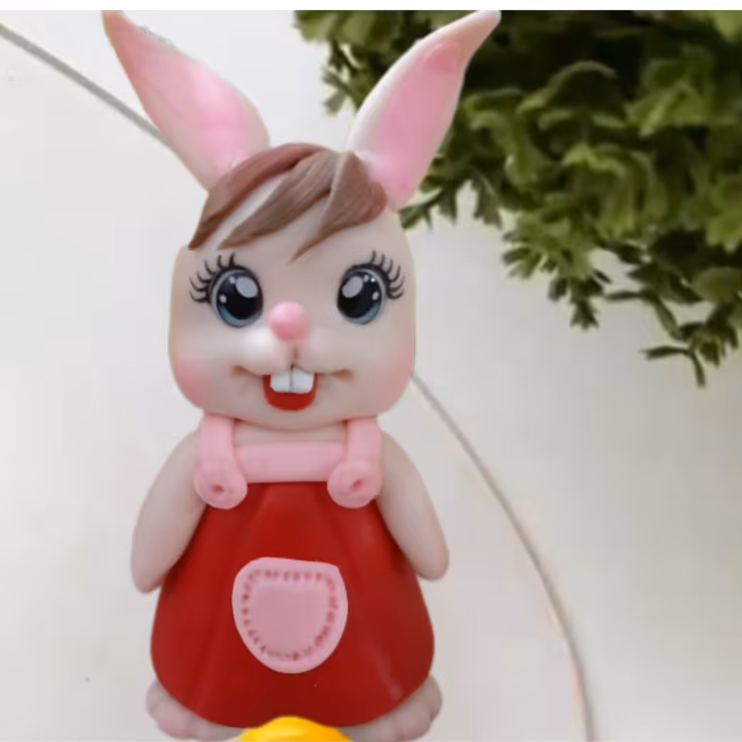 خرگوش کوچولوی خمیری 