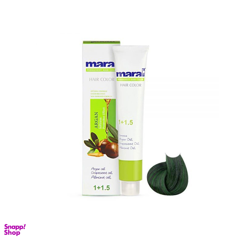 واریاسیون مو مارال (Maral) شماره 033 رنگ سبز حجم 100 میلی لیتر