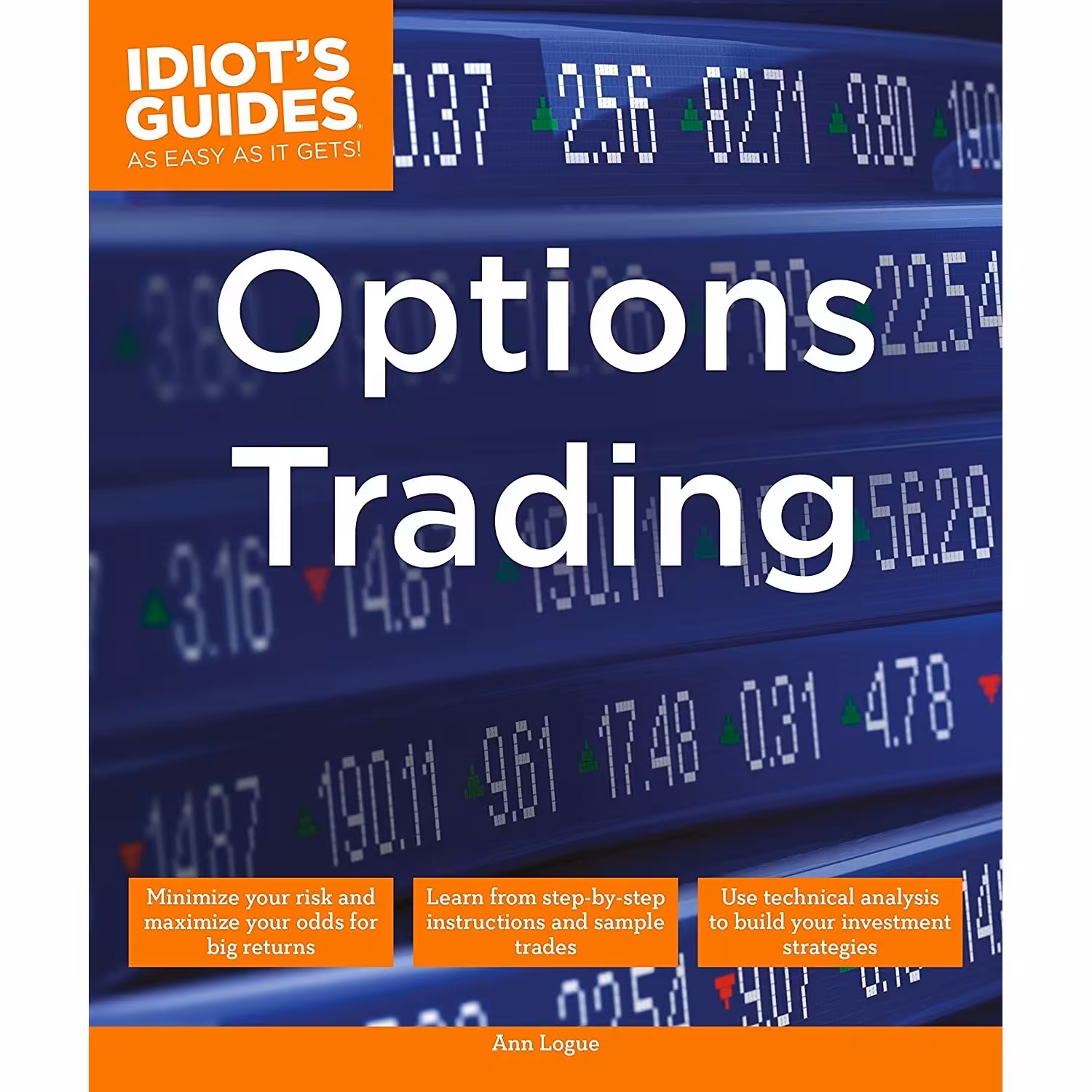 کتاب زبان اصلی Options Trading Idiots Guides اثر Ann C Logue انتشارات Alpha